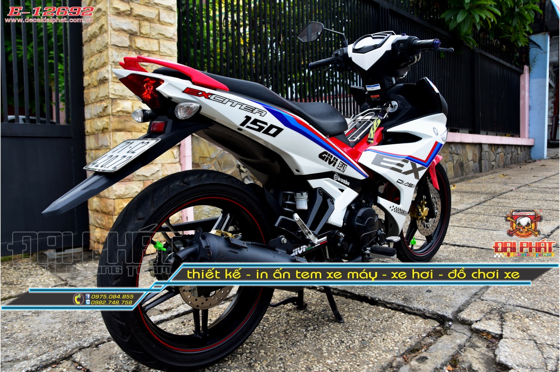 tem-xe-exciter150-do-phien-ban-bmw