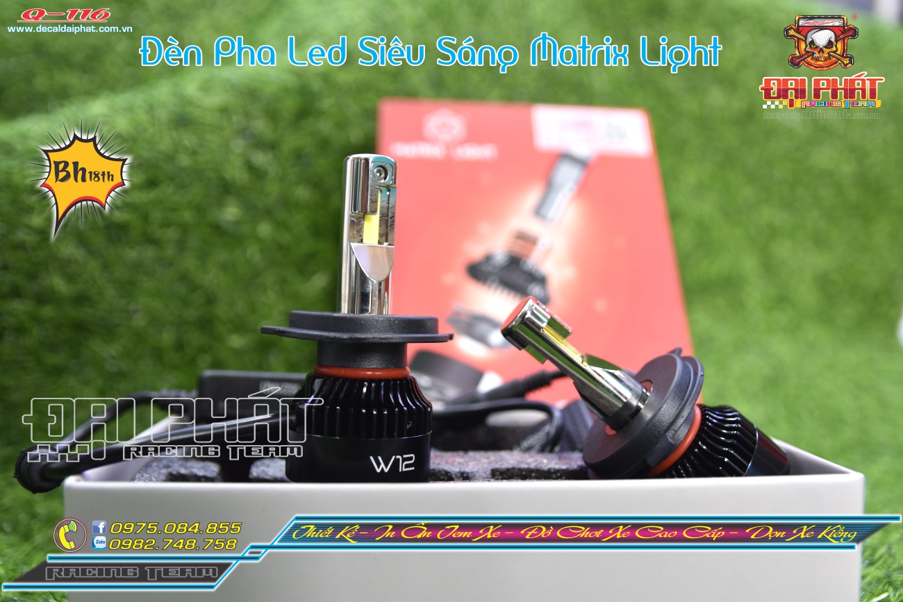 Đèn Pha Led Siêu Sáng Matrix Light Cực Hót