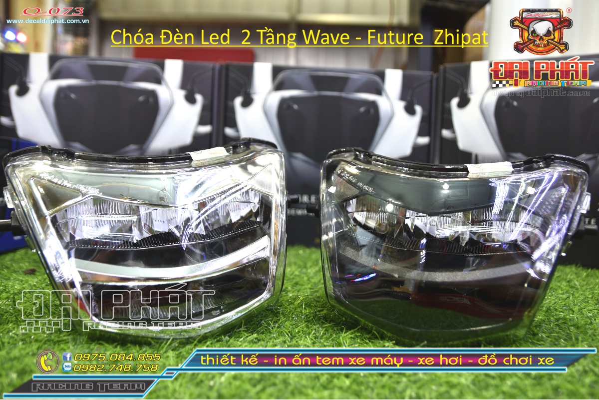 Chóa Đèn Led 2 Tầng Wave - Future Zhipat