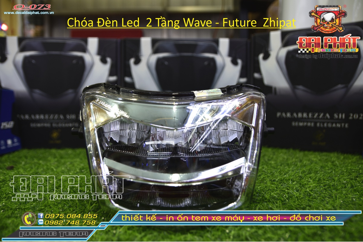 Chóa Đèn Led 2 Tầng Wave - Future Zhipat