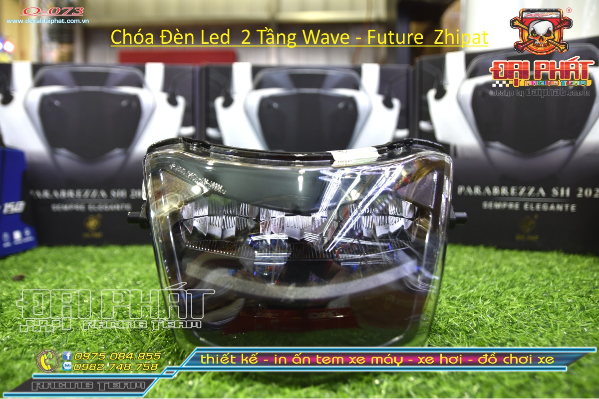 Chóa Đèn Led 2 Tầng Wave - Future Zhipat