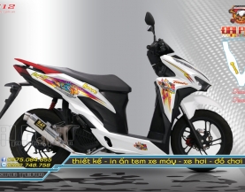  VARIO 150  VỚI PHONG CÁCH TEM RỜI ỐC SÊN MỚI 