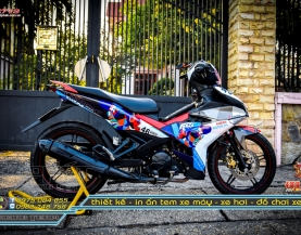 TEM XE EXCITER 150 - THIẾT KẾ VALENTINO ROSSI