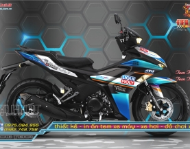 Decal Phủ Exciter 155 Họa Tiết