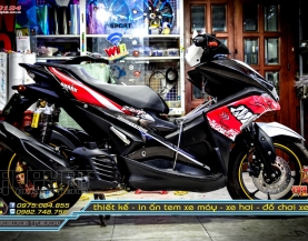 Tem Xe NVX Cá Mập Phong Cách