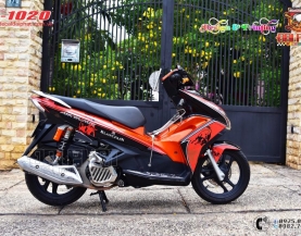 Tem Trùm Airblade 2014 Lamborghini Cam Đen